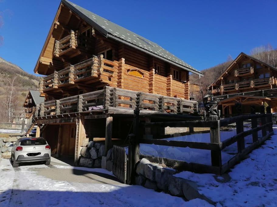 Chalet Les Pins Blancs Allos Dış mekan fotoğraf